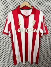 26-27 Lincoln City Red 50th Anniversary Commemorative Edition Fans Soccer Jersey