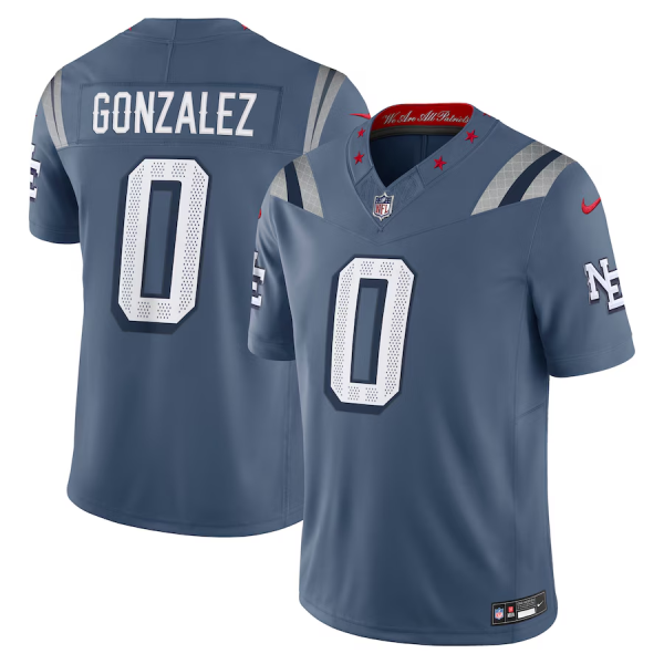 2025 NFL New England Patriots New Pattern Jersey