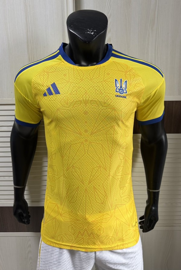 2026 Ukraine Home Player Version Soccer Jersey