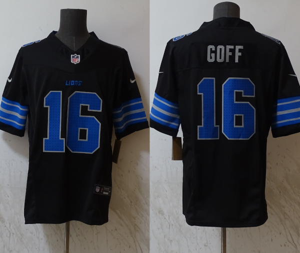 2025 NFL Lions New Pattern Jersey