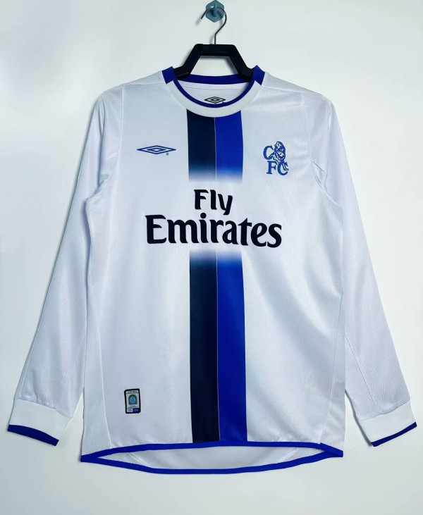 2003-2005 CHE Away Retro Long Sleeve Soccer Jersey