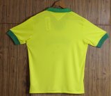 1958 Brazil Home Retro Soccer Jersey