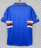 2003-2004 Sampdoria Home Retro Soccer Jersey