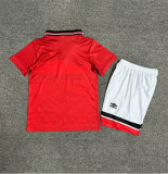 1994-1996 Man Utd Home Retro Kids Soccer Jersey