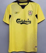 2004-2005 LIV AwayYellow Retro Soccer Jersey