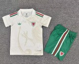 2026 Wales Away Kids Soccer Jersey