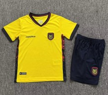 2026 Ecuador Home Kids Soccer Jersey