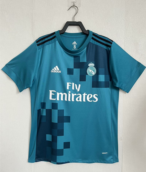 2017-2018 RMA Third Player Version Retro Soccer Jersey