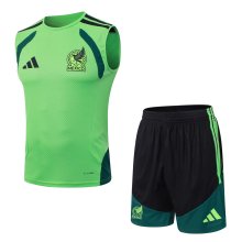 2026 Mexico Green High Quality Player Version Tank Top And Shorts Suit (球员套装)