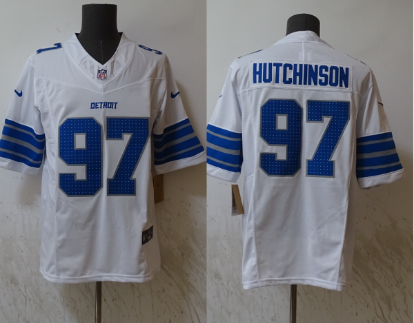 2025 NFL Lions New Pattern Jersey