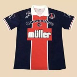 1991-1992 PSG Paris Home Retro Soccer Jersey