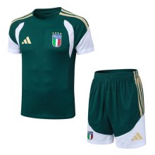 2026 Italy Green High Quality Player Version Training Short Suit (球员套装)