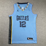 2026 Grizzlies Top Quality Hot Pressing Kids NBA Jersey