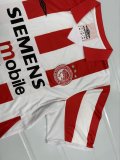 2004-2005 Olympiacos Home Retro Soccer Jersey