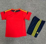 2012 Spain Home Retro Kids Soccer Jersey