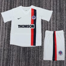 2002-2003 PSG Away Retro Kids Soccer Jersey