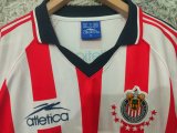 1998-1999 Chivas Home Long Sleeve Retro Soccer Jersey