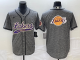 2025 MLB Los Angeles Lakers New Pattern Jersey