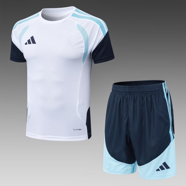 2026 AD White High Quality Player Version Training Short Suit (球员套装)