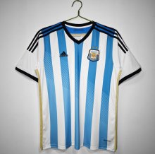 2014-2015 Argentina Home Retro Soccer Jersey