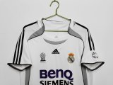 2006-2007 RMA Home Retro Soccer Jersey