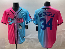 2025 MLB Los Angeles Dodgers New Pattern Jersey