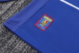 1998 France Home Long sleeves Retro Kids Soccer Jersey