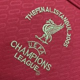 2005 LIV Red Champions Retro Soccer Jersey