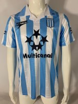 1997-1998 Racing Club Home Retro Soccer Jersey