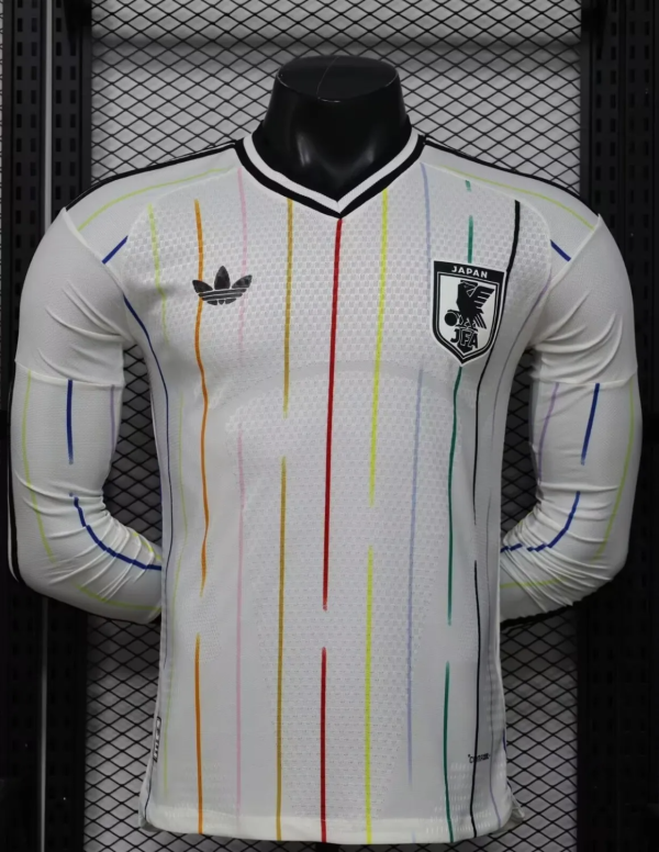 2026 World Cup Japan Away Long Sleeve Player Version Soccer Jersey*长袖球员