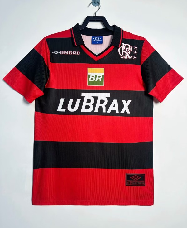 1995 Flamengo Home Retro Soccer Jersey