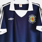 1978 Scotland blue Retro Soccer Jersey