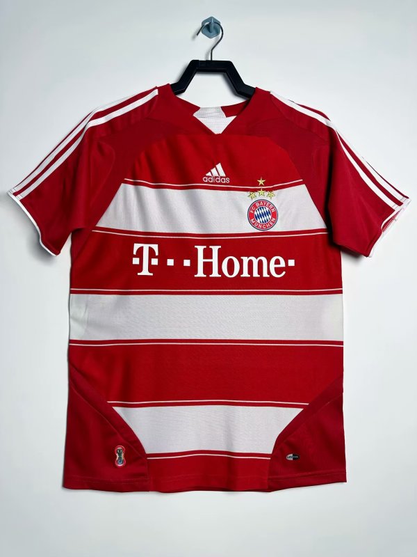 2007-2008 Bayern Home Retro Soccer Jersey