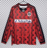 1995-1996 Frankfurt Home Long Sleeve Retro Soccer Jersey
