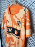 26-27 Valencia Orange Retro Version Fans Soccer Jersey