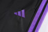 2026 AD Purple Kids Half Pull Tracksuit
