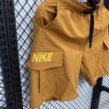 2026 NK Yellow Casual Short Pants