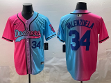 2025 MLB Los Angeles Dodgers New Pattern Jersey