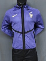 2026 France Purple Pre-Competition Training Windbreaker