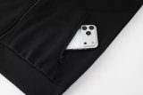 2025 AD Black Jacket Tracksuit 
