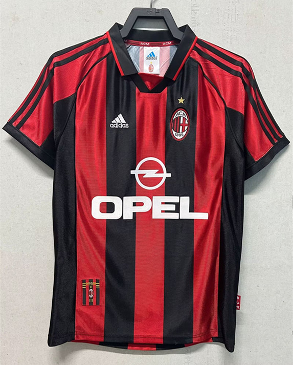 1998-2000 ACM Home Retro Soccer Jersey