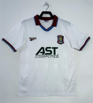 1995-1996 Aston Villa Away Retro Soccer Jersey-Second Edition