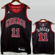 25-26 BULLS DEROZAN #11 Black Top Quality Hot Pressing NBA Jersey (Trapeze Edition) 飞人版
