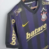 2009-2010 Corinthians 99th Anniversary Edition Black Retro Soccer Jersey