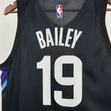 25-26 JAZZ BAILEY #19 Black Top Quality Hot Pressing NBA Jersey (Trapeze Edition) 飞人版