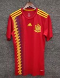 2018 Spain Home Retro Soccer Jersey