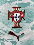 2026 Portugal Away Long Sleeve Player Version Soccer Jersey (长袖球员)