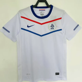 2010 Netherlands Away Retro Soccer Jersey