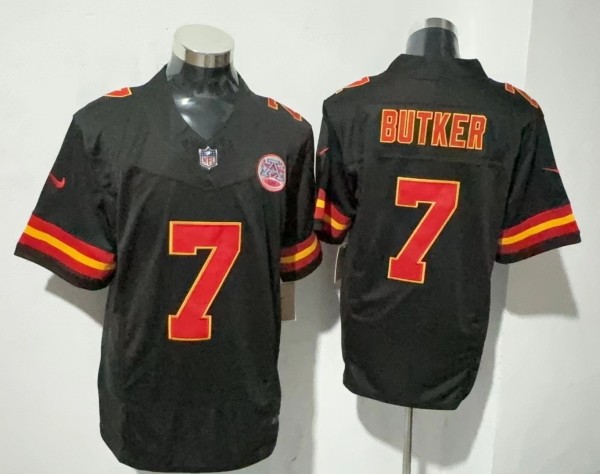 2025 NFL Kansas City Chiefs New Pattern Jersey