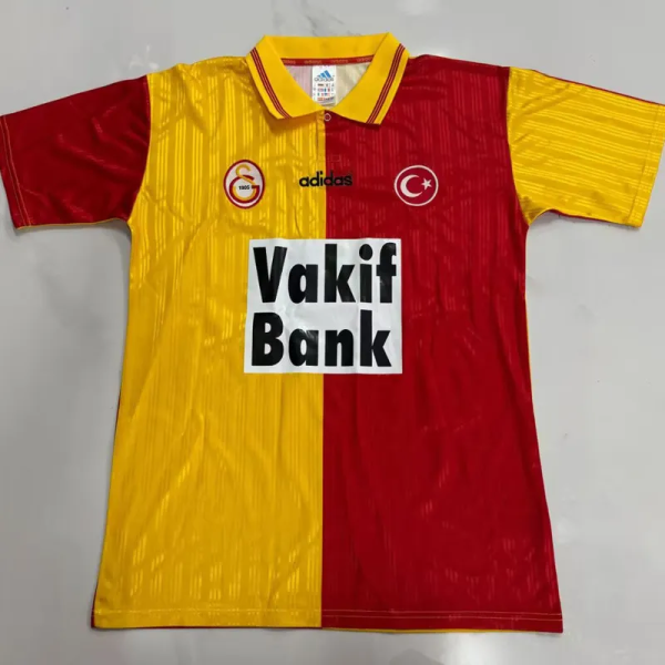 1996-1997 Galatasaray Home Retro Soccer Jersey